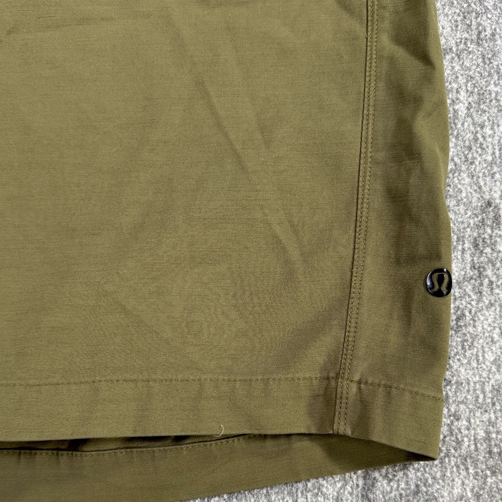 Lululemon Commission Shorts Chino Style Men’s 40 Army Green Olive 9” Inseam - Picture 3 of 10